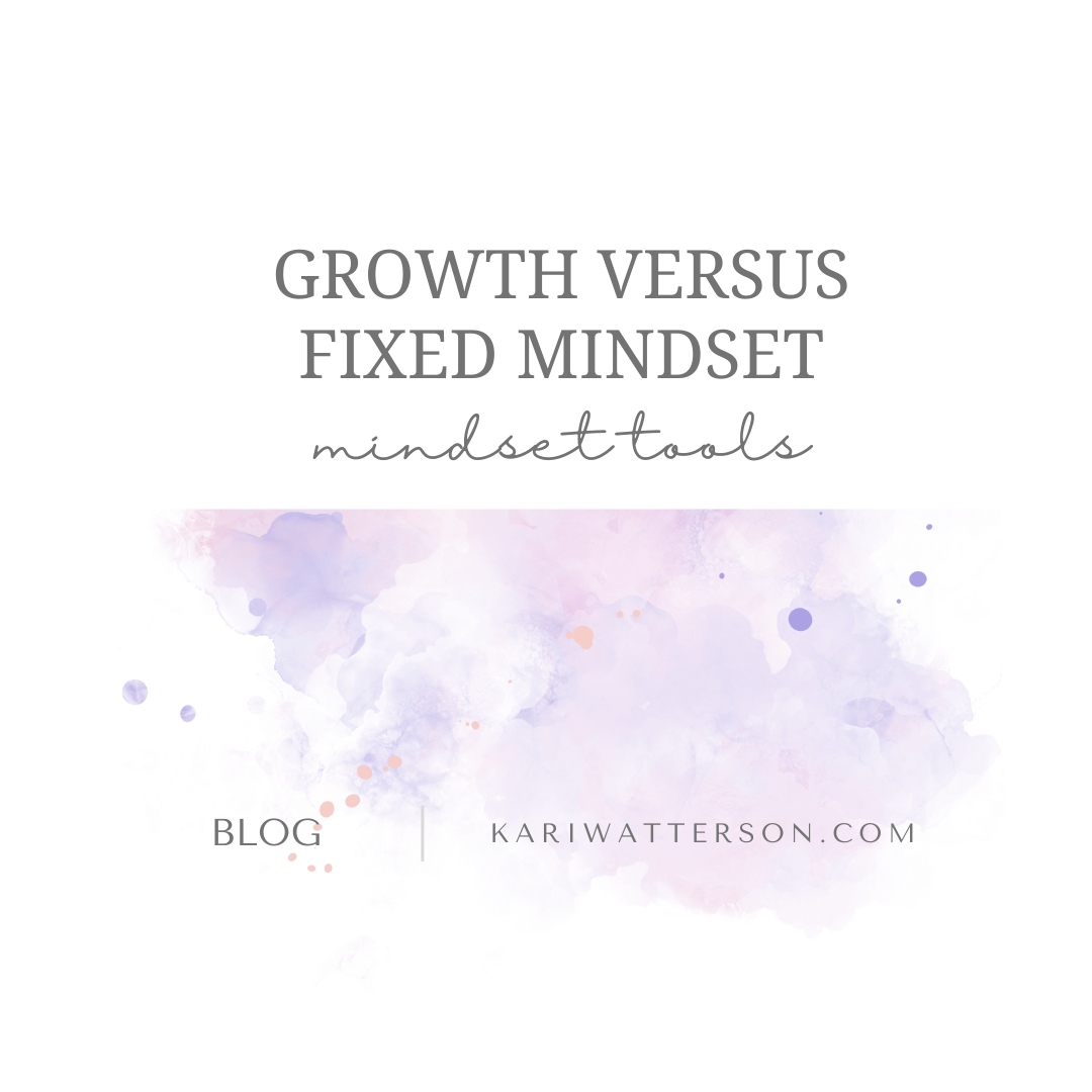 Mindset Tools: Growth vs. Fixed Mindset