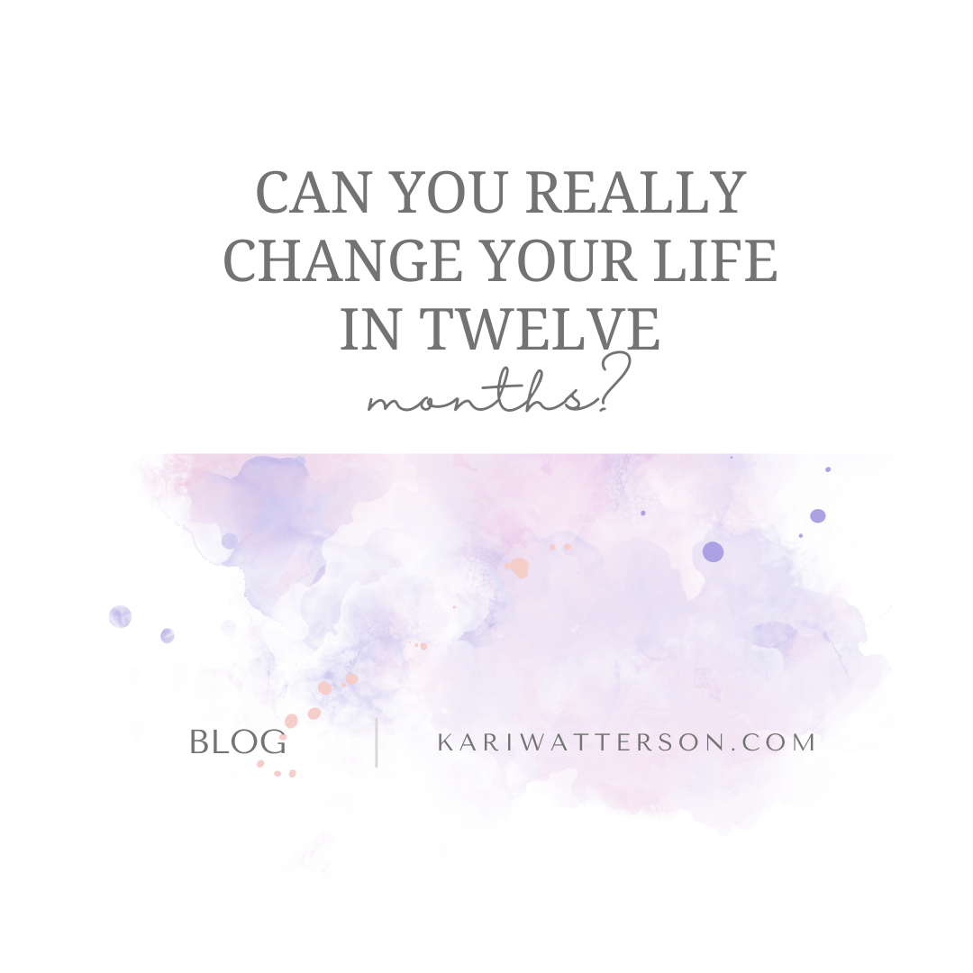 Can You Really Change Your Life in Twelve Months?