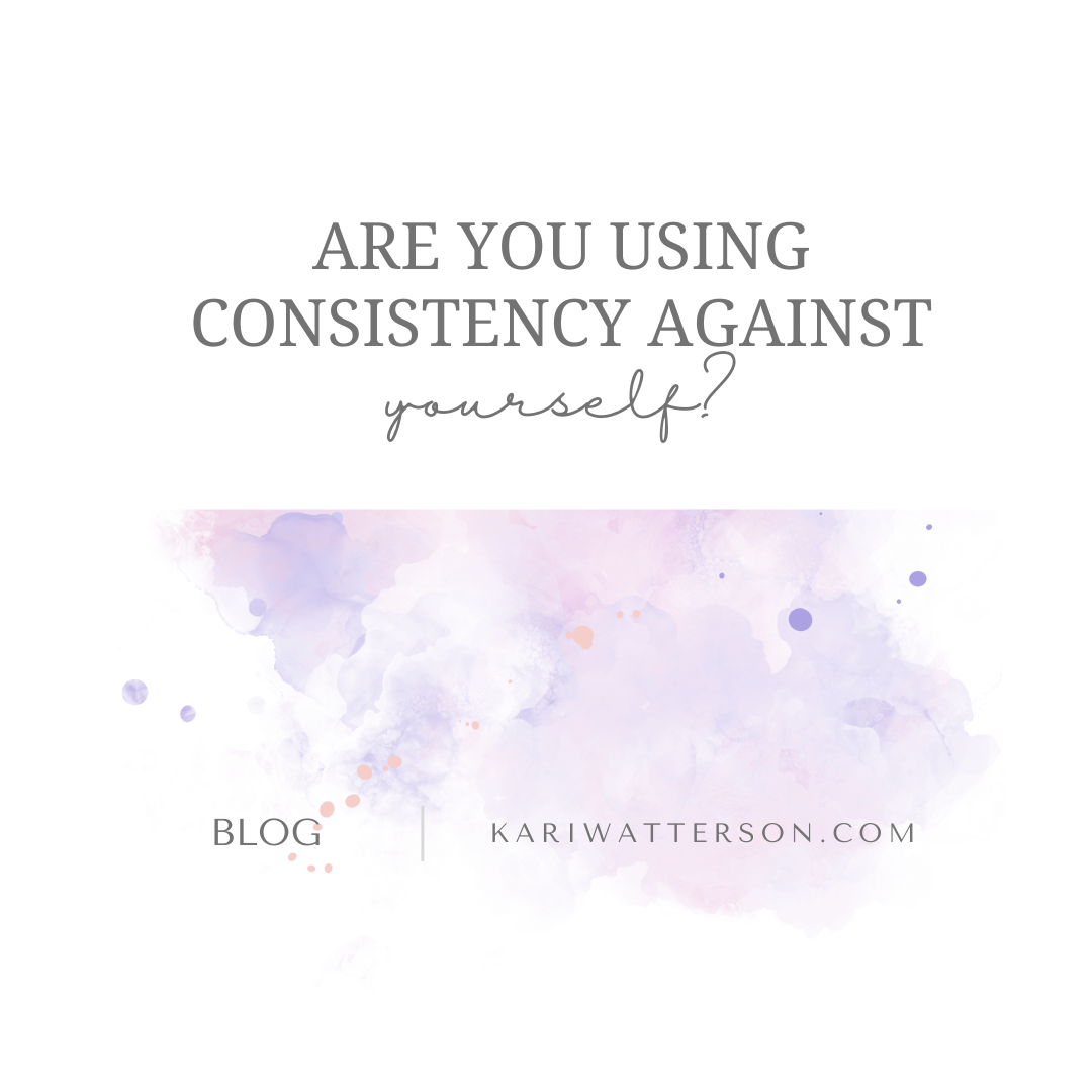 Are You Using Consistency Against Yourself?